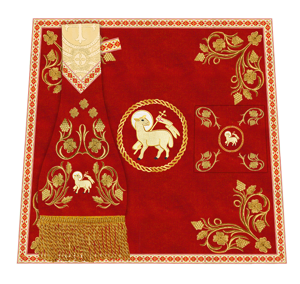 Grapes Embroidery Mass set with Motif