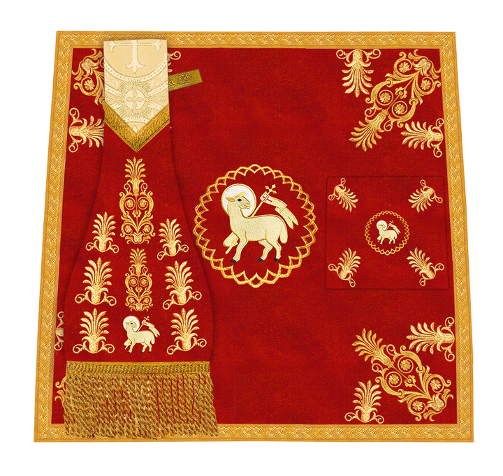 Mass set with solemn designs