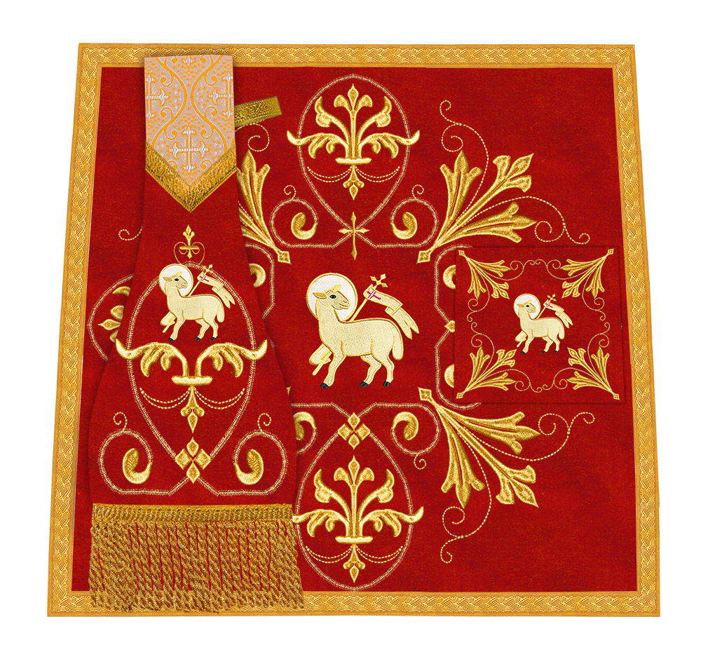 Roman Highline Mass Set with Embroidered Orphrey