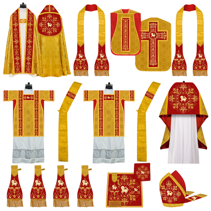 Roman Highline Mass Set with Embroidered Orphrey