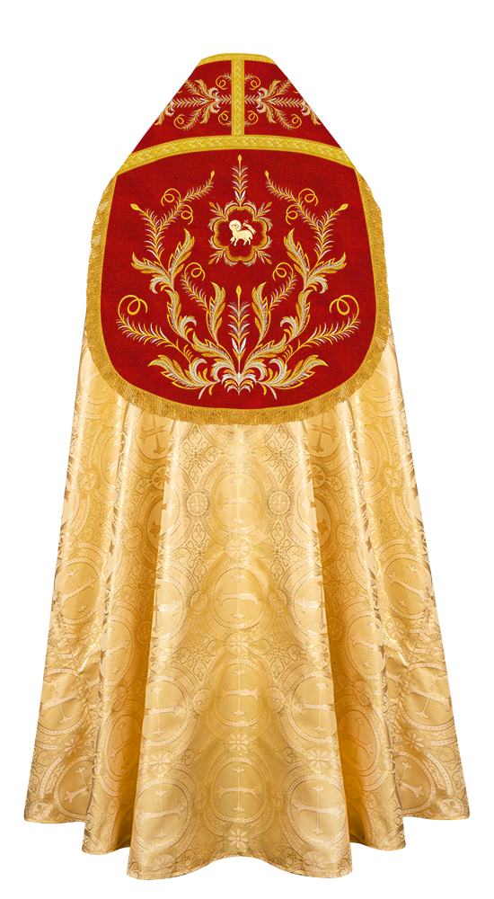 Roman Cope with embroidered motif