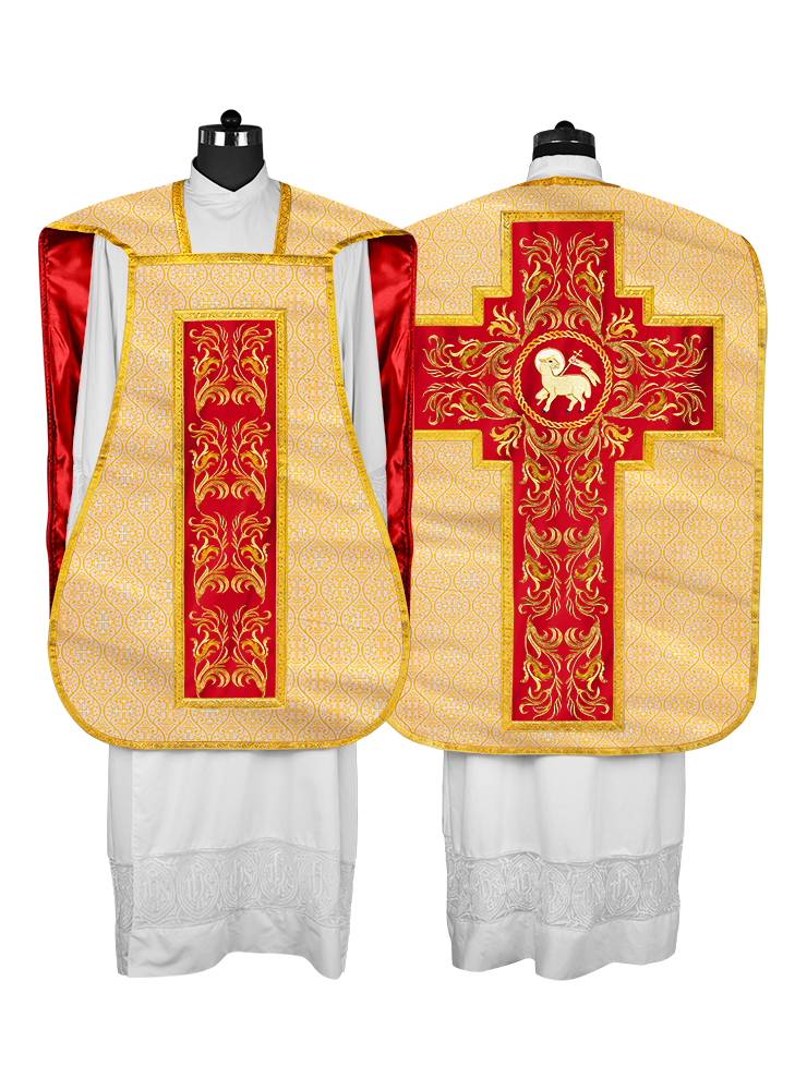 Liturgical Roman Chasuble Vestment