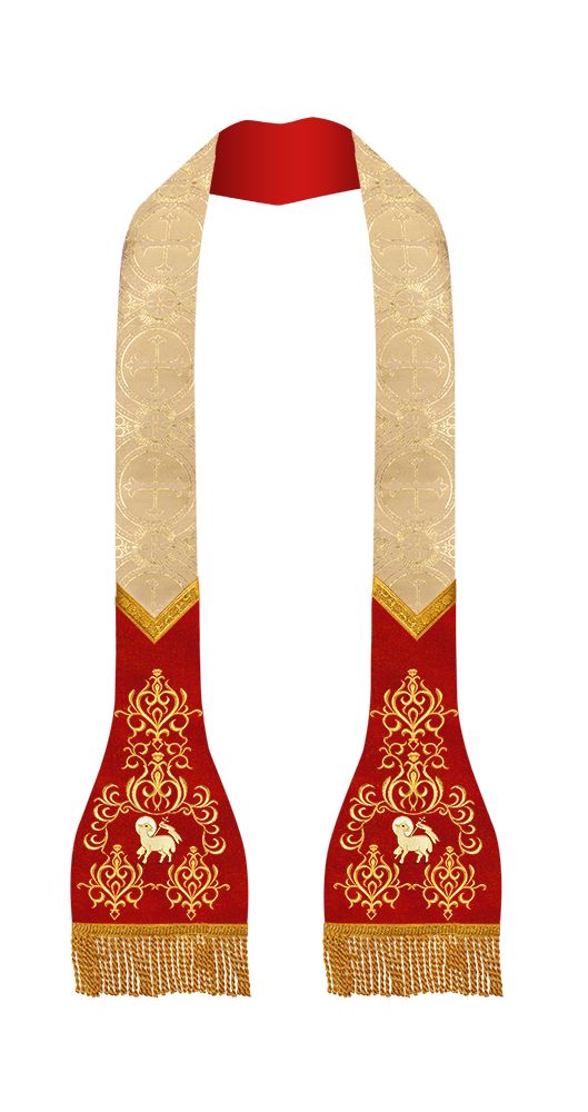 Roman Stole with adorned motif