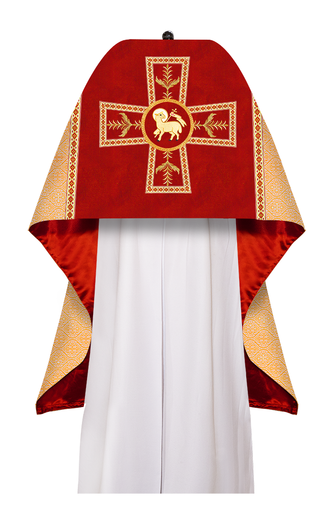 Humeral Veil Vestment with Motif and Trims