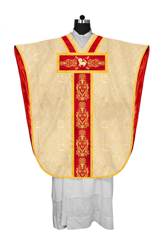 Borromean Chasuble with Adorned Orphrey