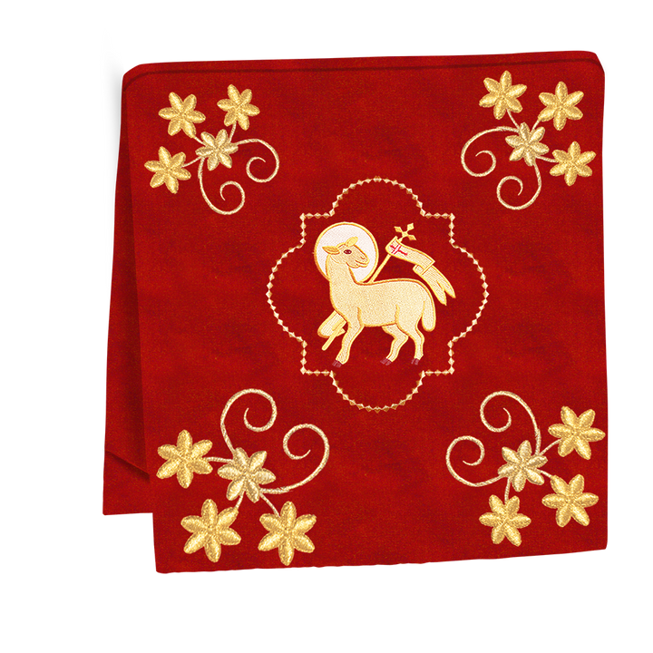 Catholic Altar Mass Set with Embroidered Motif