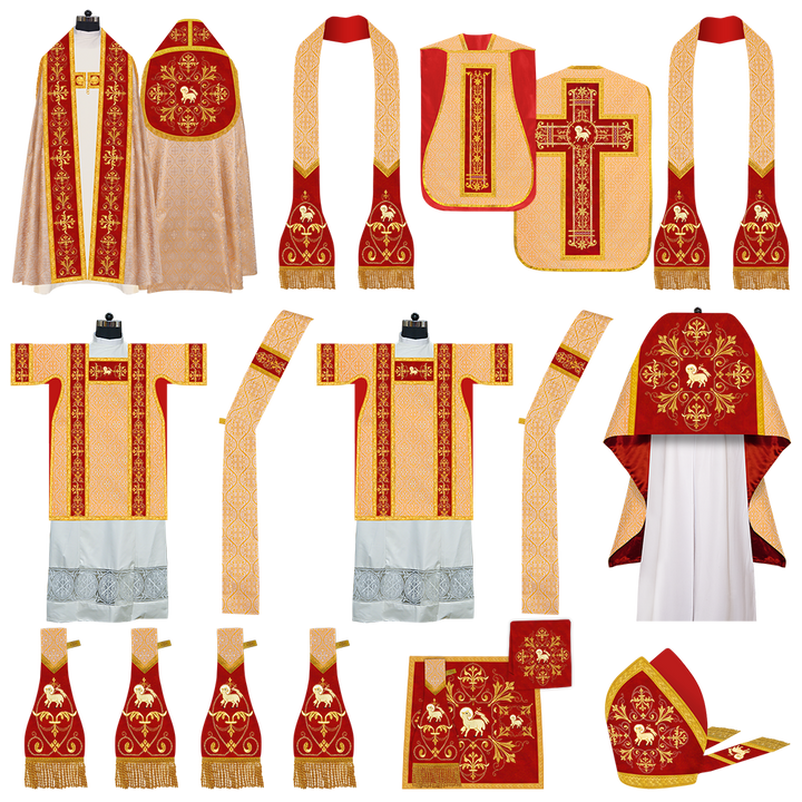 Roman Highline Mass Set with Embroidered Orphrey