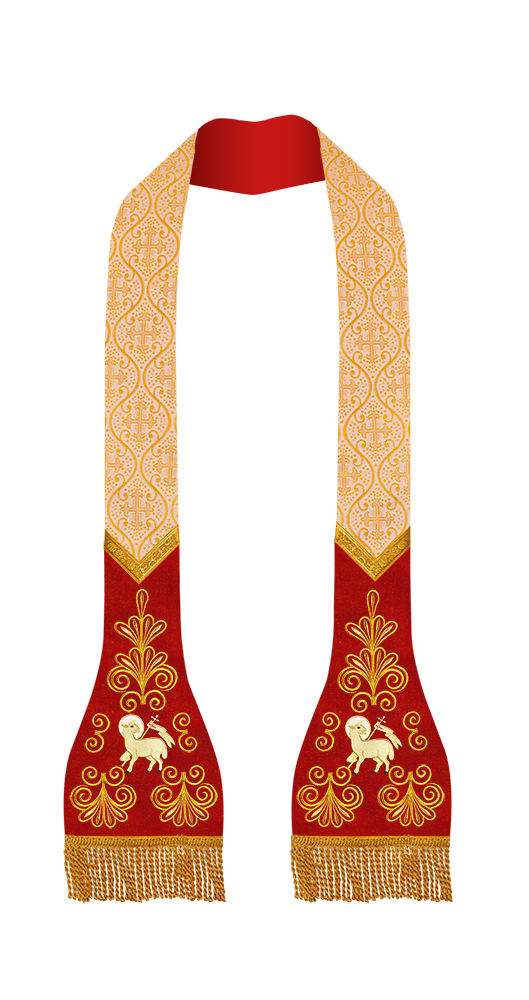 Roman Stole with Liturgical motif