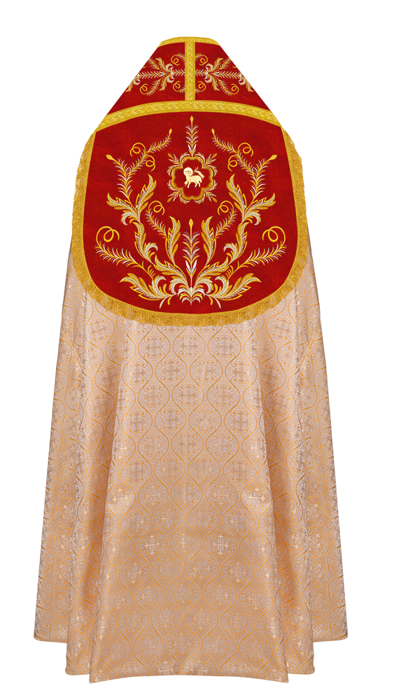 Roman Cope with embroidered motif