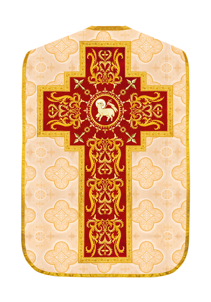 Roman Chasuble with matching stole