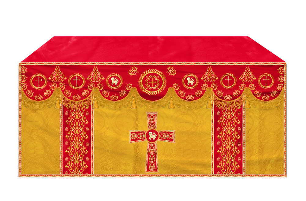 Church Altar Cloth with Trims