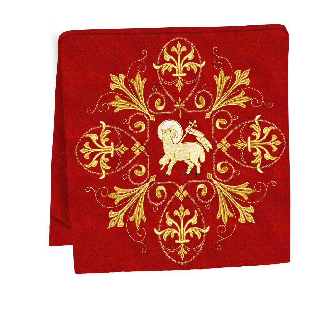 Embroidered Altar mass Set with motif and Trims