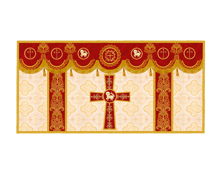 Altar Cloth with Liturgical Motif