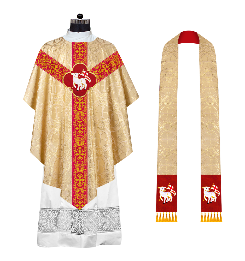 Traditional Liturgical Pugin Chasuble Vestments