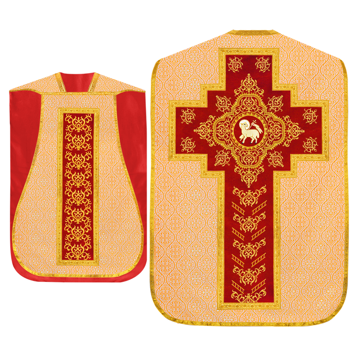 Fiddleback Vestment with Adorned Orphrey