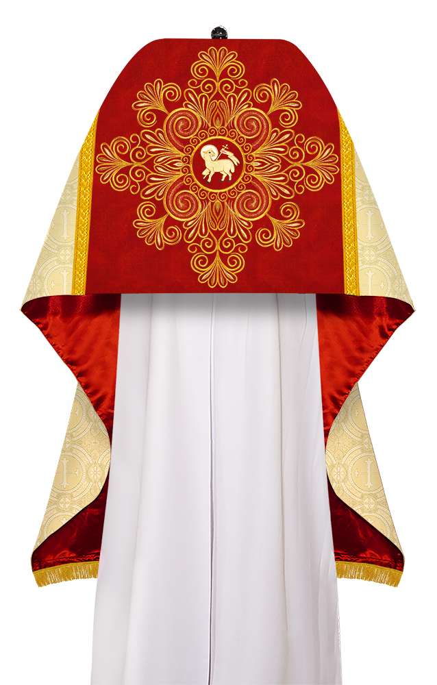 Humeral Veil with liturgical motifs