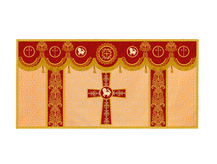 Altar Cloth with Liturgical Motif