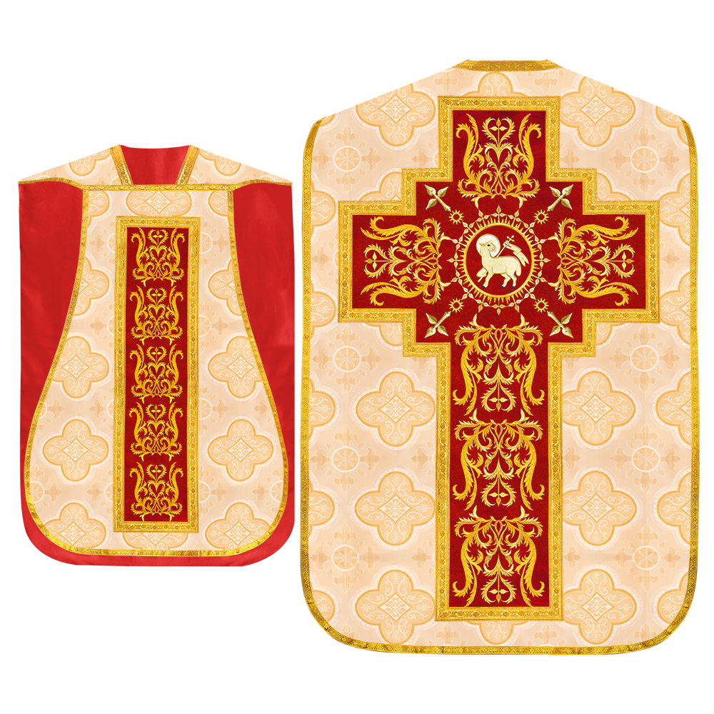 Roman Chasuble with matching stole