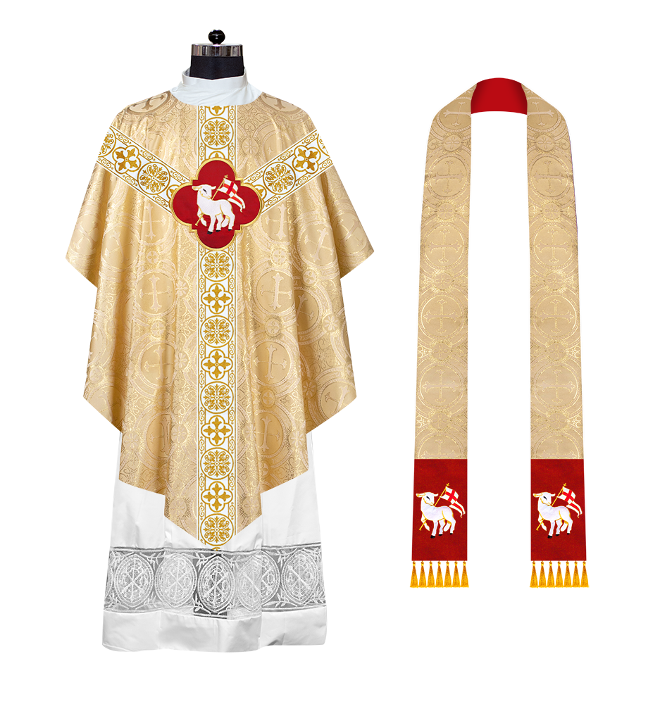 Traditional Liturgical Pugin Chasuble Vestments