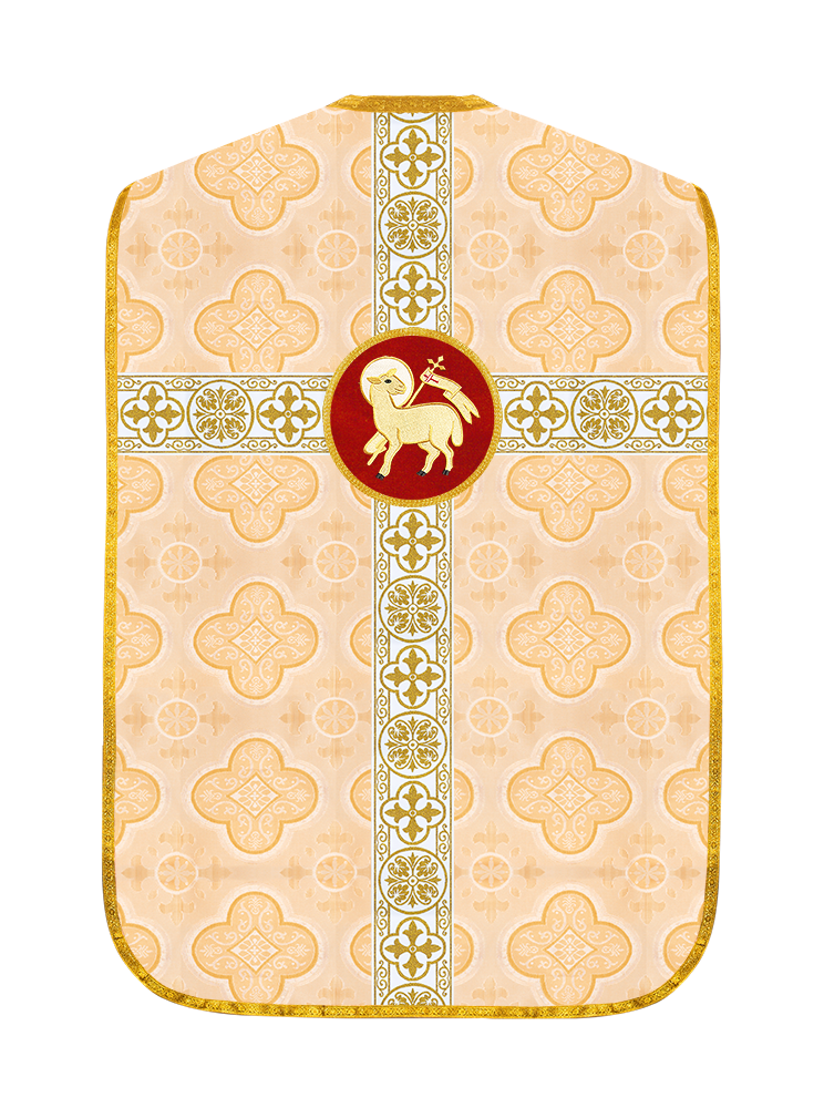 Roman Catholic Chasuble with Spiritual Motif