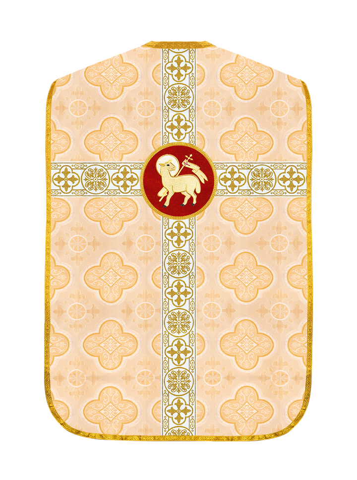 Roman Catholic Chasuble with Spiritual Motif