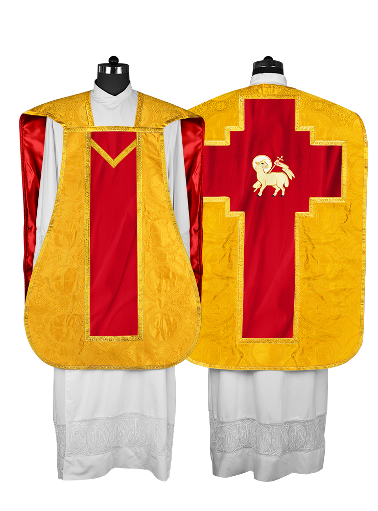 Fiddleback with spiritual motif