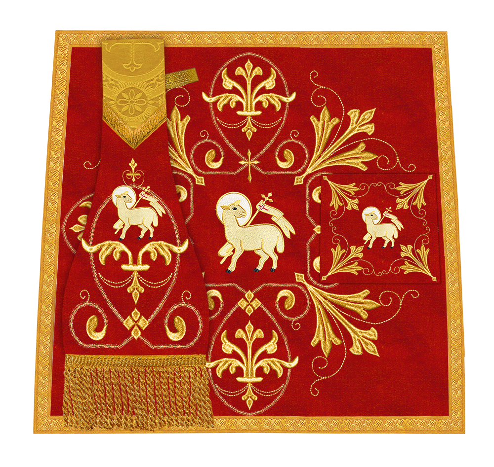 Roman Highline Mass Set with Embroidered Orphrey