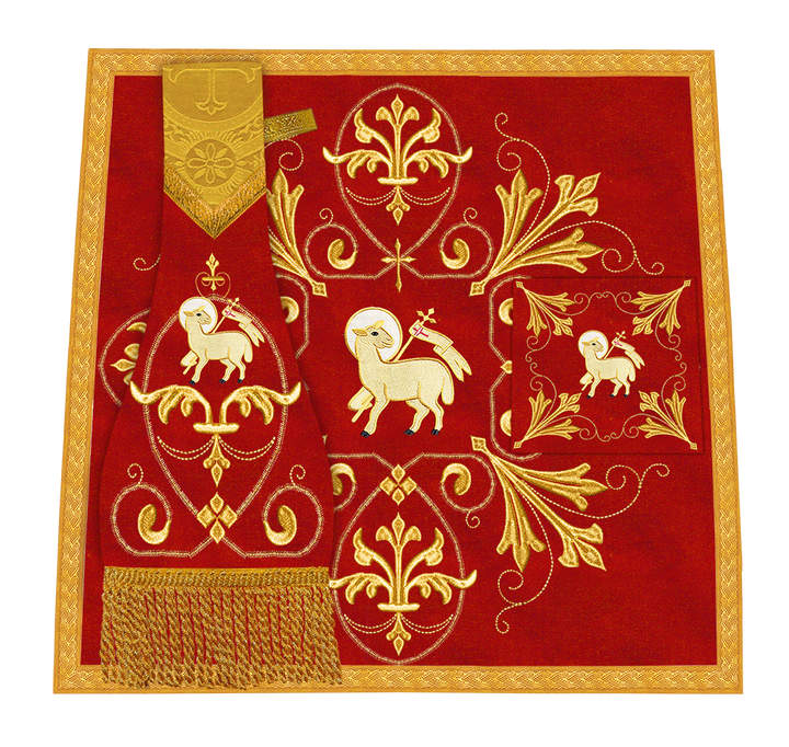 Roman Highline Mass Set with Embroidered Orphrey