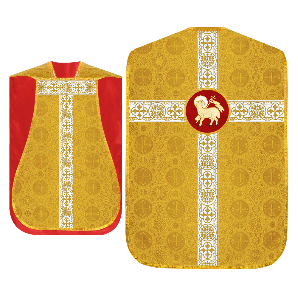 Roman Catholic Chasuble with Spiritual Motif