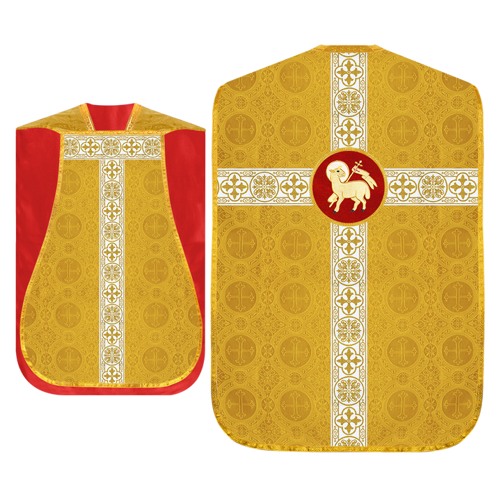 Roman Catholic Chasuble with Spiritual Motif