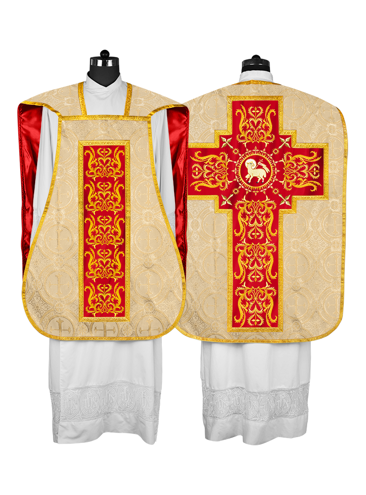 Roman Chasuble with matching stole