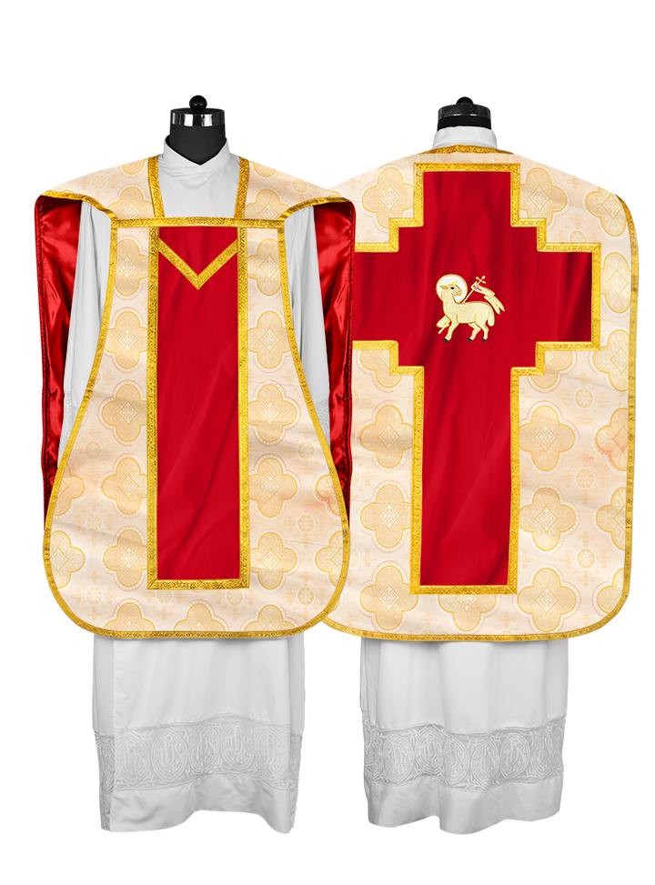 Fiddleback with spiritual motif