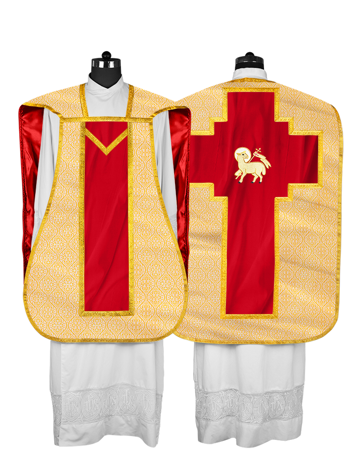 Fiddleback with spiritual motif