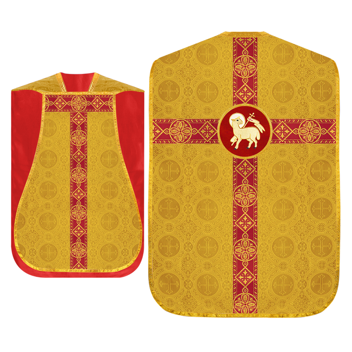 Embroidered Roman Chasuble Vestment