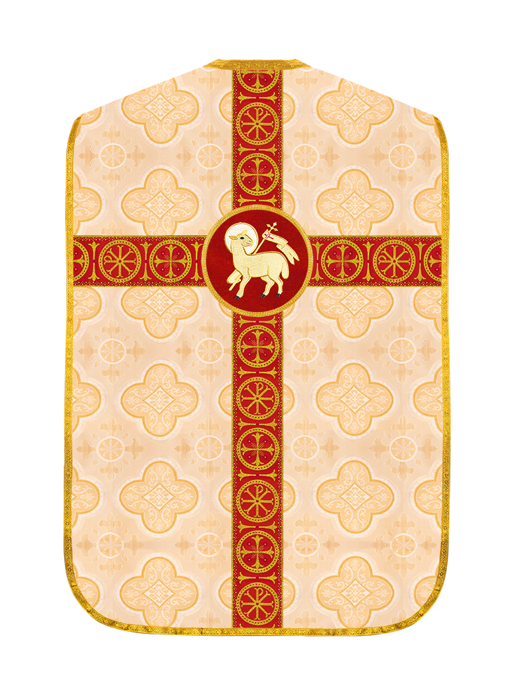 Roman Chasuble with Adorned Orphrey