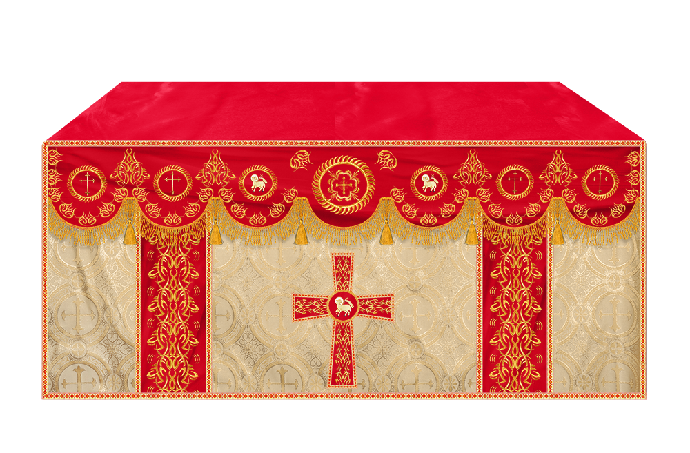 Church Altar Cloth with Trims