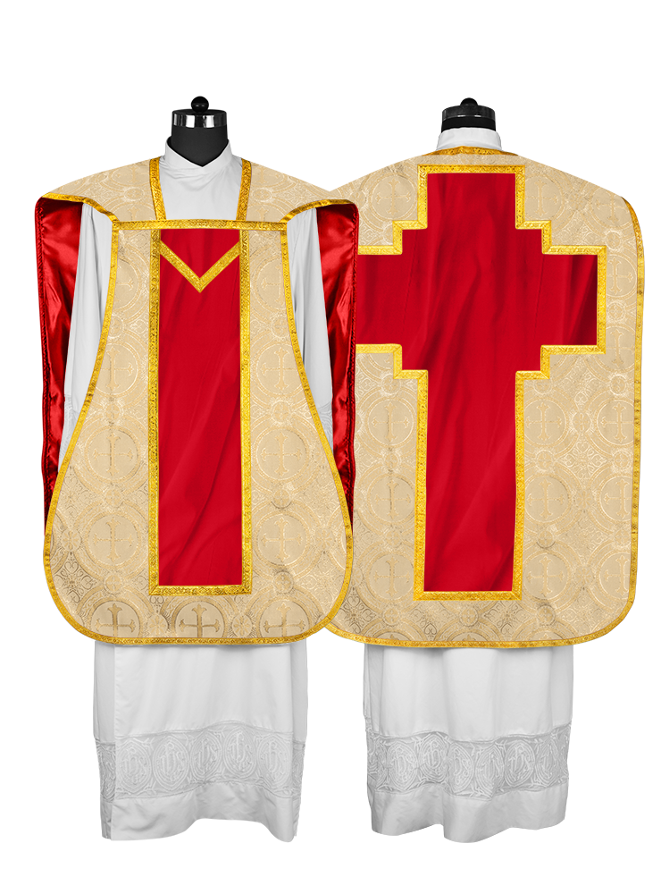 Fiddleback with spiritual motif