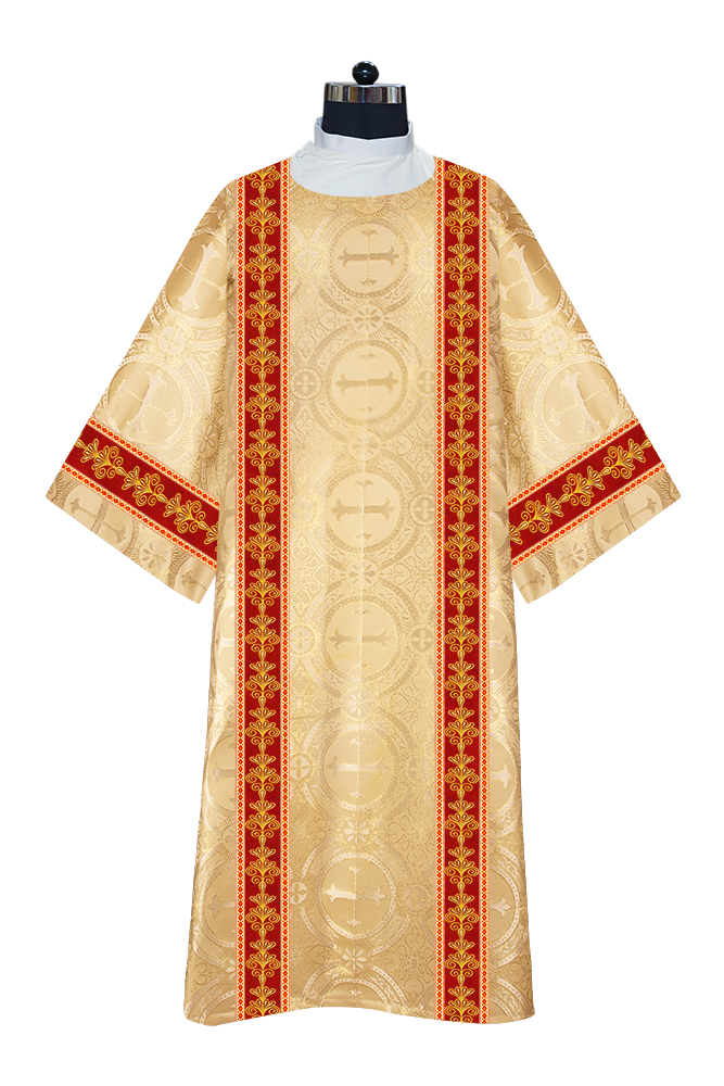 Dalmatics Vestments Ornated With Colour Trims