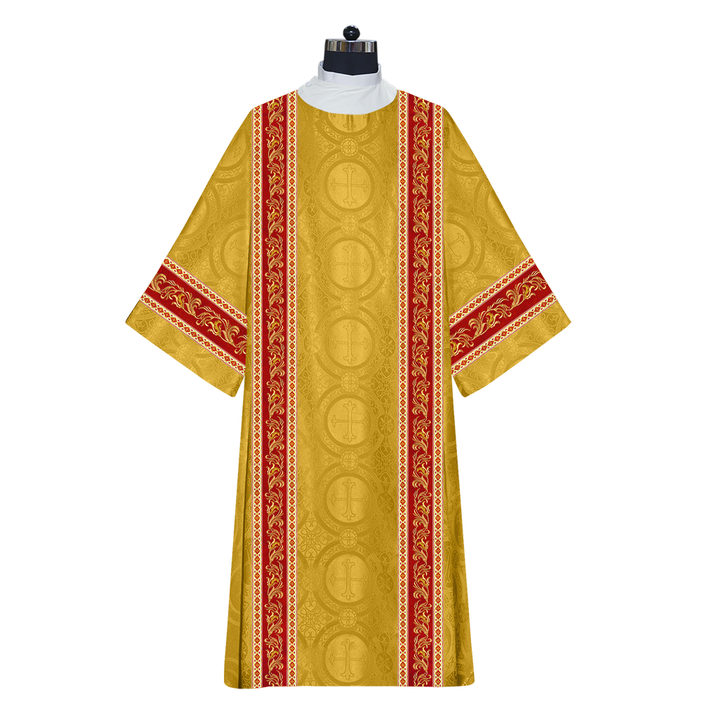 Dalmatics Vestments With Enhanced Embroidery