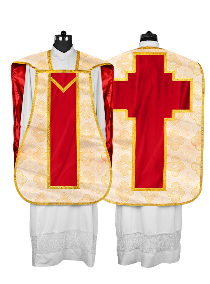 Fiddleback with spiritual motif