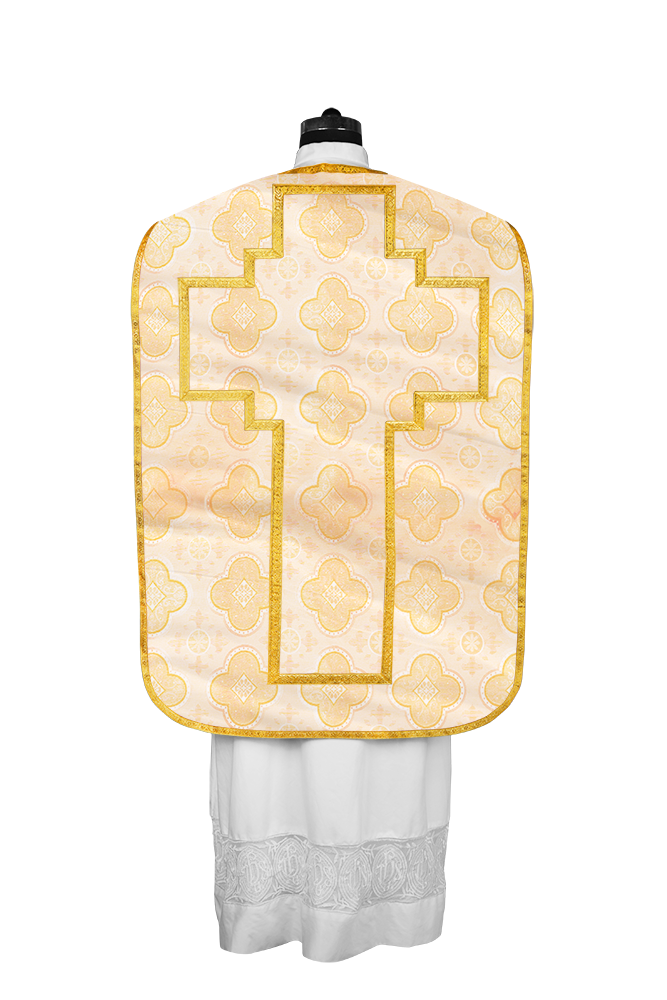 Roman Chasuble with adorned motif