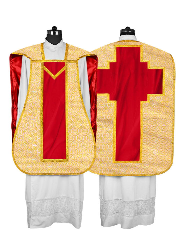 Fiddleback with spiritual motif