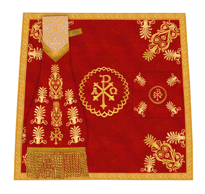 Mass set with solemn designs