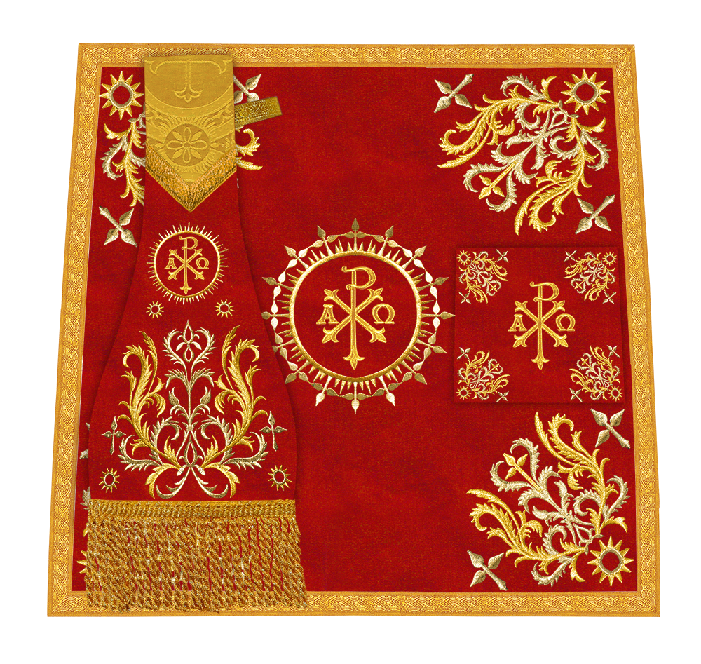 Roman Chasuble with matching stole