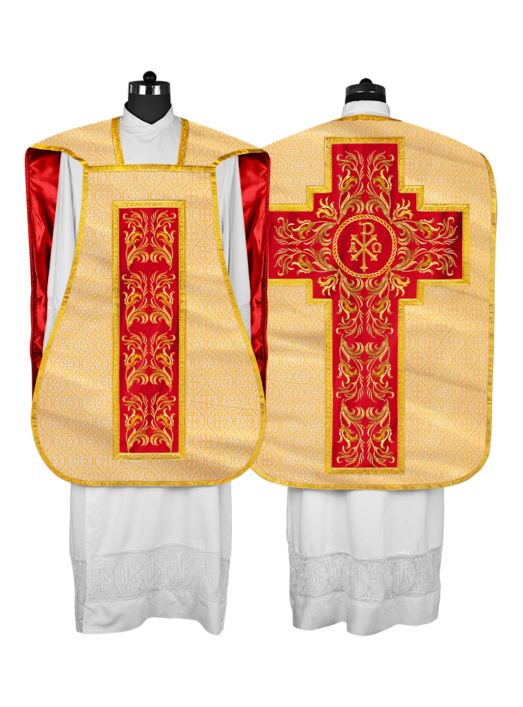 Liturgical Roman Chasuble Vestment