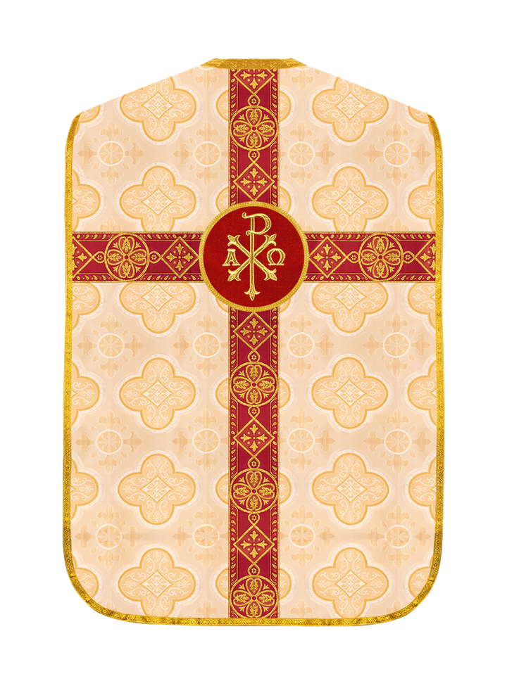 Embroidered Roman Chasuble Vestment