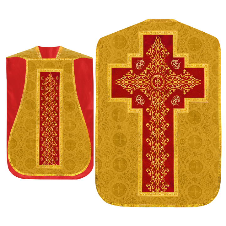 Fiddleback vestment with stole