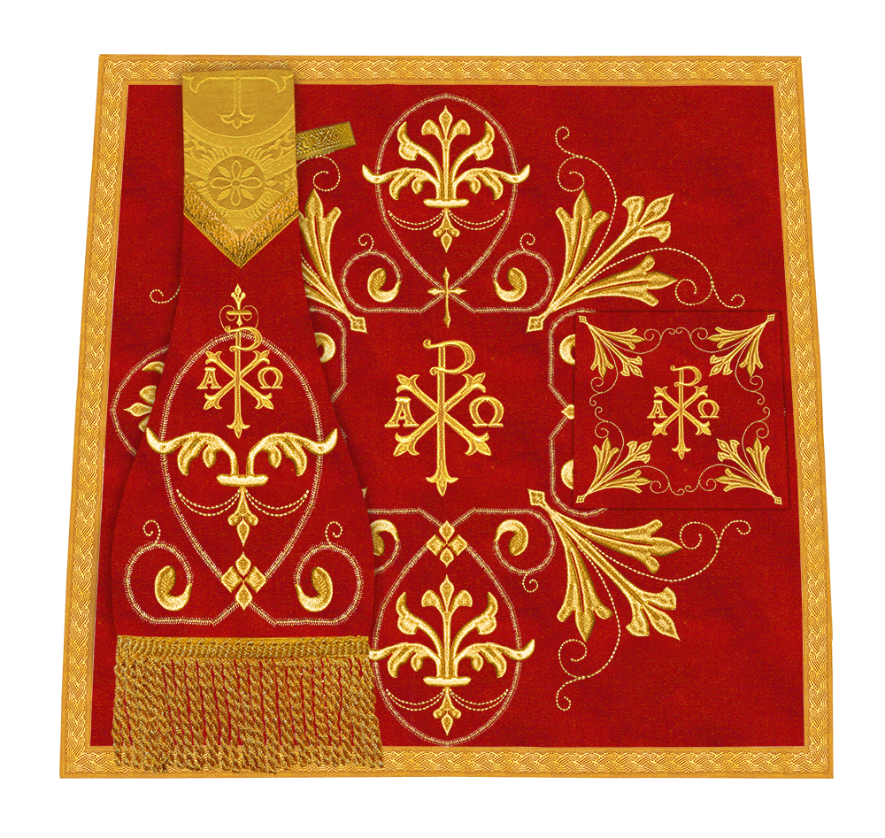 Roman Highline Mass Set with Embroidered Orphrey