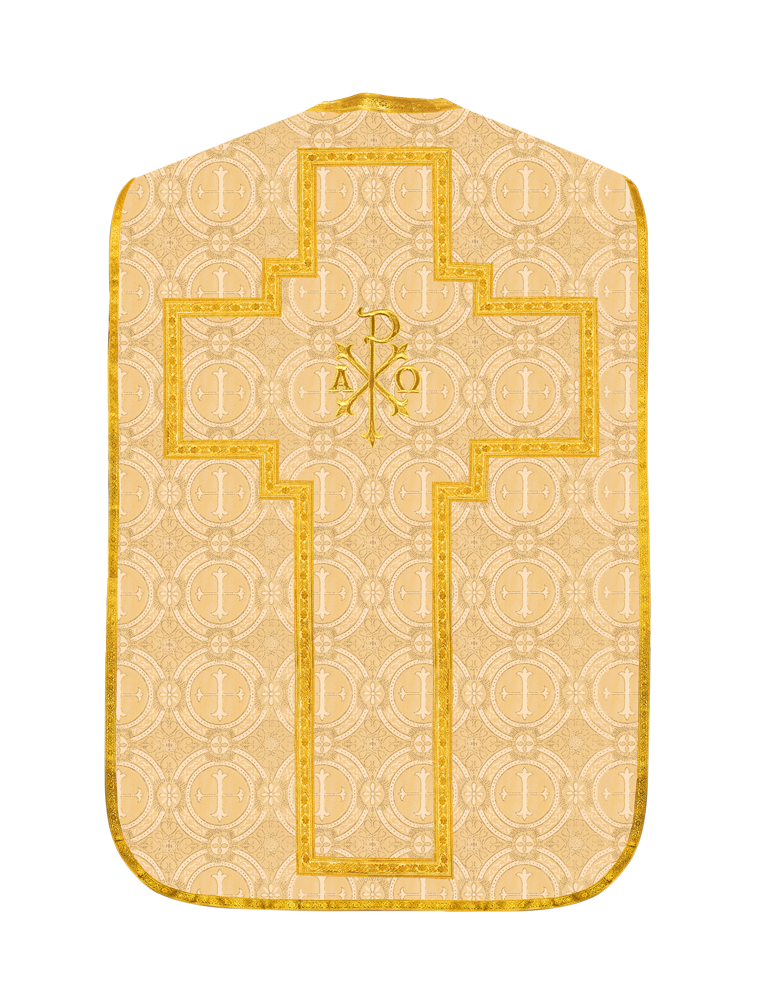 Roman Chasuble with adorned motif