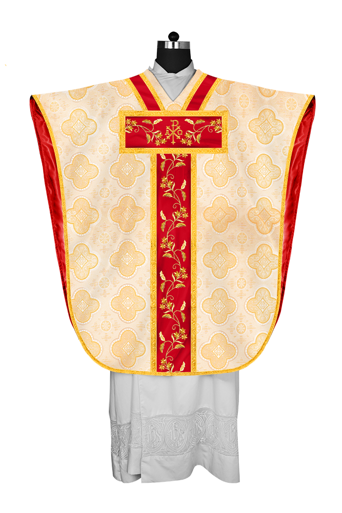 Borromean Chasuble with Floral Design